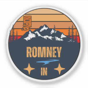 Pegatina Romney, Indiana