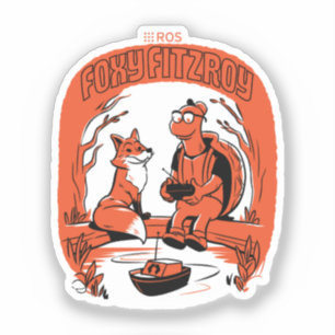 Pegatina ROS 2 Foxy Fitzroy