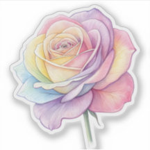 Rosa color de arcoíris