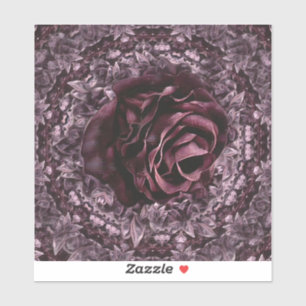 Pegatina Rosa Mandala