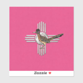 Pegatina Rosa Nuevo México