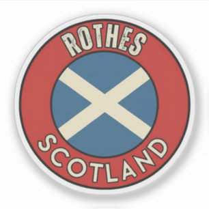 Pegatina Rothes, Escocia