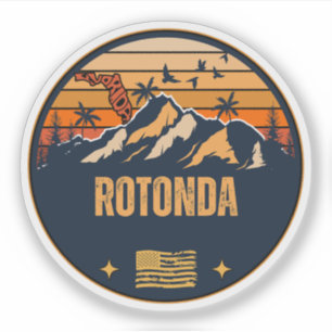 Pegatina Rotonda, Florida