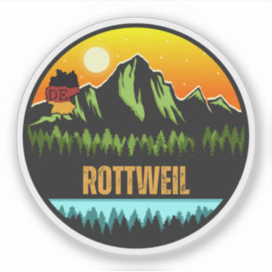 Pegatina Rottweil, Baden-Wurtemberg Alemania