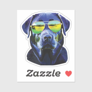 Pegatina Rottweiler brave cool
