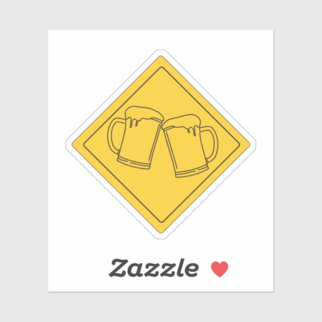 Pegatina Rótulo Beer Lovers (Hoja)