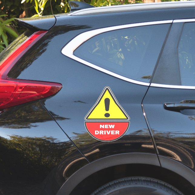 Pegatina (Rótulo de alerta) Nuevo controlador (Lado del coche)