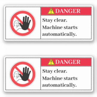 Pegatina Rótulo de seguridad