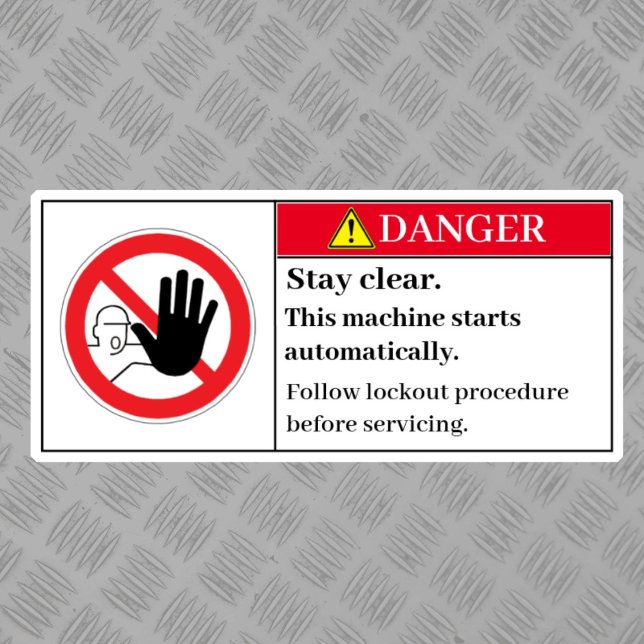 Pegatina Rótulo de seguridad (Subido por el creador)