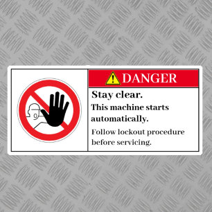 Pegatina Rótulo de seguridad