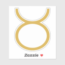 Rótulo Taurus Zodiac