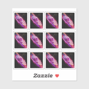 Pegatina Rótulo Zodiac Galaxy Aquarius Constellation