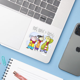 Pegatina Rótulos Ed, Edd, n Eddy Hand