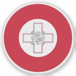 Pegatina Roundel de Malta