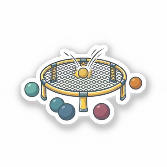 Pegatina Roundnet (Anverso)