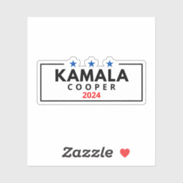 Pegatina Roy Cooper Y Kamala Harris 2024 Elecciones en Esta