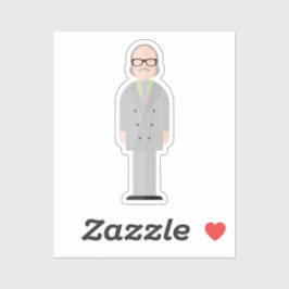 Pegatina Royal – Eccentric Character Sticker