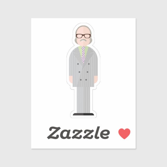 Pegatina Royal – Eccentric Character Sticker (Hoja)