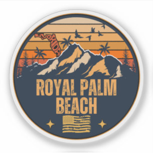Pegatina Royal Palm Beach, Florida