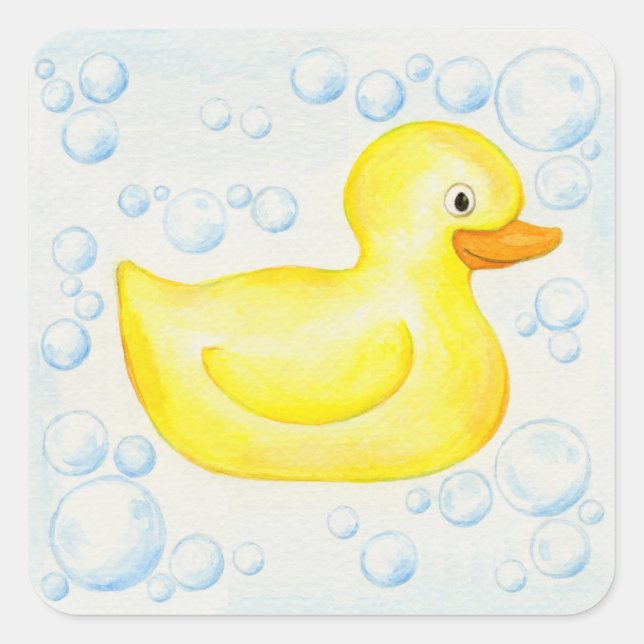 Pegatina Rubber Ducky (Anverso)