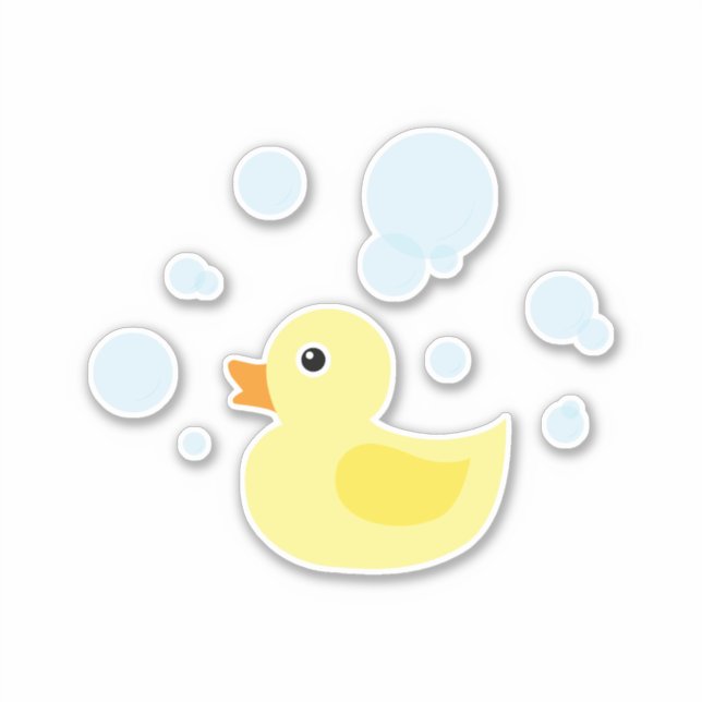 Pegatina Rubber Ducky (Anverso)