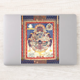 Pegatina Rueda de la Vida budista tibetana