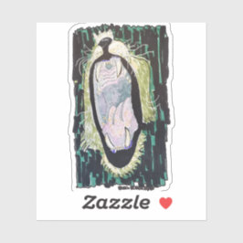 Pegatina Rugido del León