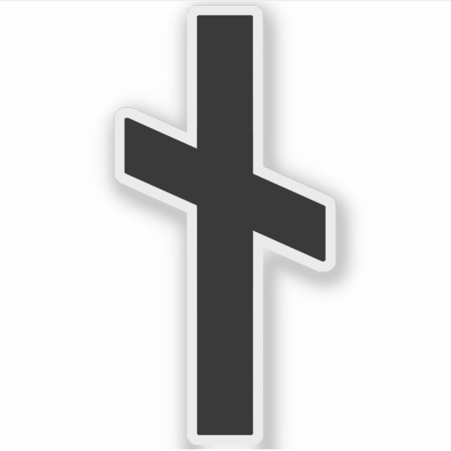 Pegatina Rune Nauthiz (negro) (Anverso)