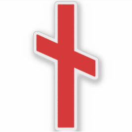 Pegatina Rune Nauthiz (rojo)