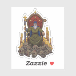 Pegatina Runescape de pista de la escuela antigua