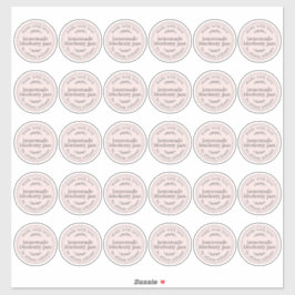 Pegatina Rústica crema de arándano de arándano casero paste