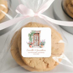Pegatina Rústico del  de la boda de destino<br><div class="desc">Añada un toque auténtico a su recepción de bodas con estos stickers rústicos de boda de temática mexicana. Estos pegatinas personalizados son perfectos para parejas que quieran incorporar elementos tradicionales mexicanos a sus favores y sellos pegatinas. Artículos coincidentes en el diseño del Fiesta de Cava de nuestra colección de Bodas...</div>
