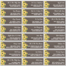 Rústico Sunflower Wood 24 Boda Dirección de invita