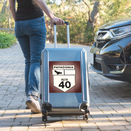 Pegatina Ruta 40, la aventura más avanzada de los viajes po