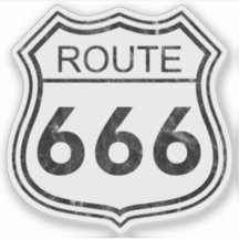 Ruta 666 (blanco)