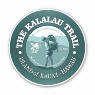 Pegatina Ruta de Kalalau (T)