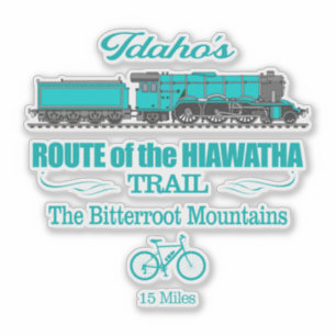 Pegatina Ruta del Hiawatha (RT2)