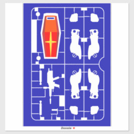 Pegatina rx-78 gundam gunpla plamo modelo runner kit ray