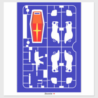 Pegatina rx-78 gundam gunpla plamo modelo runner kit ray