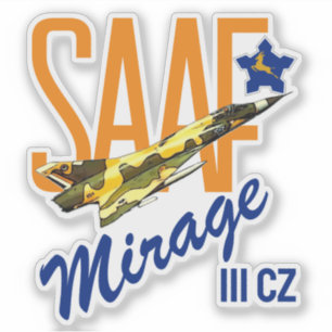 PEGATINA SAAF MIRAGE III CZ