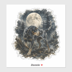 Pegatina Sabueso Bluetick