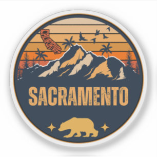 Pegatina Sacramento, California