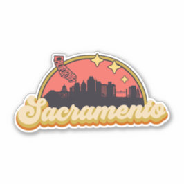 Pegatina Sacramento, California