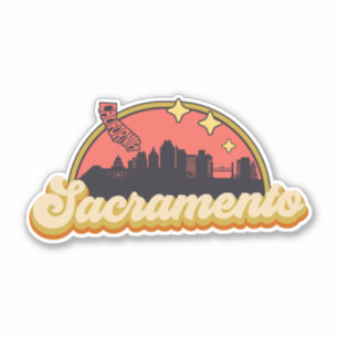 Pegatina Sacramento, California