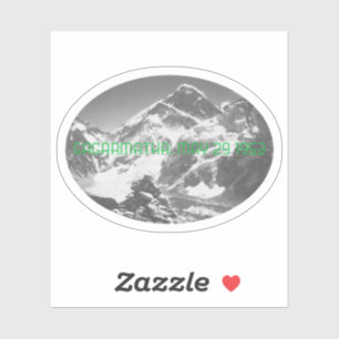 Pegatina Sagarmatha, (Everest) primer recuerdo