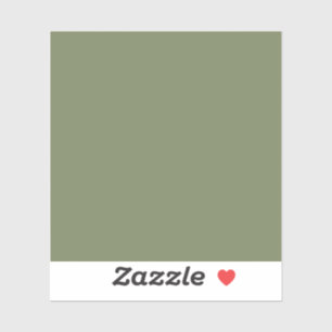 Pegatina Sage Green Color sólido