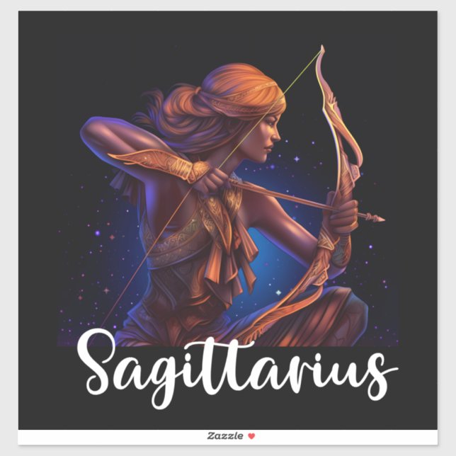 Pegatina Sagittarius Vinyl (Hoja)