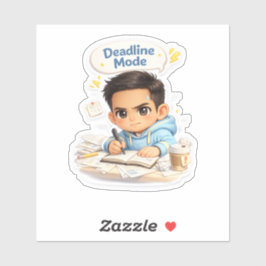 Pegatina Sago - Cute Deadline Mode Sticker