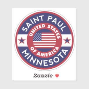 Pegatina SAINT PAUL, Minnesota