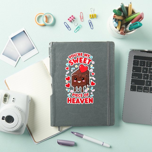 Pegatina Saint valentin et gourmand de chocolat (Funda para iPad)